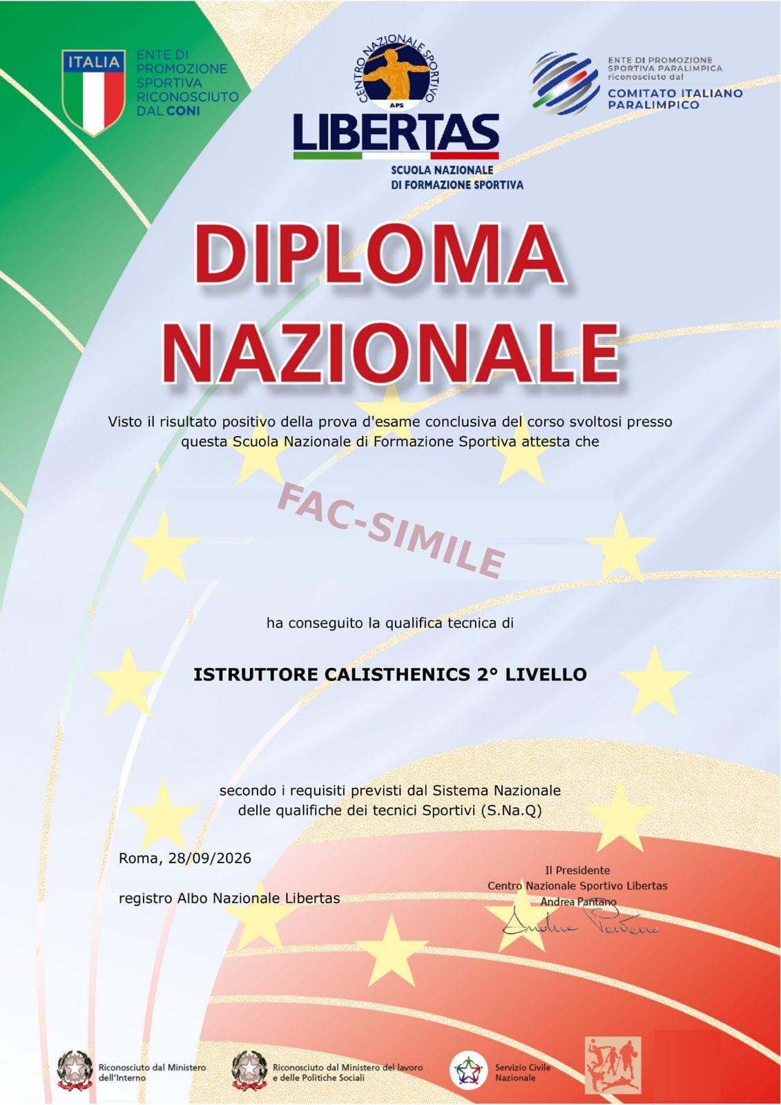 Facsimile diploma Libertas